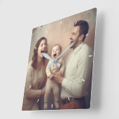 Maak Uw Eigen Vierkante Wandklok (Hoek)