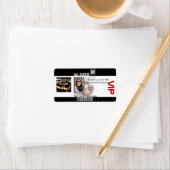 Maak uw eigen VIP pas 8 manieren aan Personeel Etiket (Insitu)