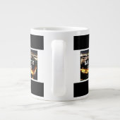 Maak uw eigen VIP pas 8 manieren aan Personeel Grote Koffiekop (Achterkant)