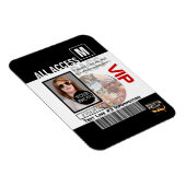 Maak uw eigen VIP pas 8 manieren aan Personeel Magneet (Rechterzijde)