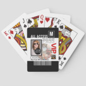 Maak uw eigen VIP pas 8 manieren aan Personeel Pokerkaarten (Achterkant)
