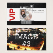 Maak uw eigen VIP pas 8 manieren aan Personeel Visitekaartjes (Voorkant /achterkant)