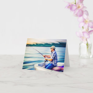 Maak uw eigen visfoto kaart