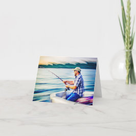 Maak uw eigen visfoto kaart