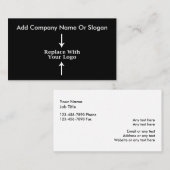 Maak uw eigen Visitekaartjes (Voorkant / Achterkant)