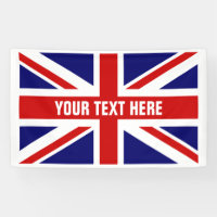 Maak uw eigen vlag van de vlag van de Britse vlag 
