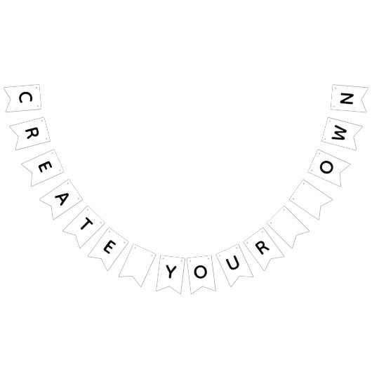 maak uw eigen vlaggetjes (Alle)