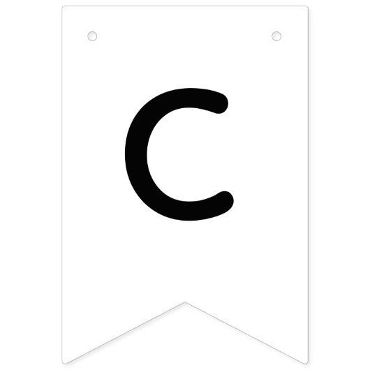 maak uw eigen vlaggetjes (Eerste vlag)