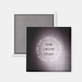 Maak Uw Eigen Volledig Aangepaste Magneet (Voorkant / Achterkant)