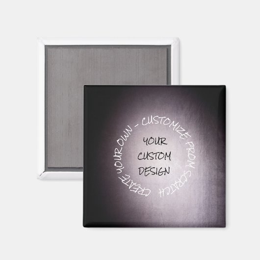 Maak Uw Eigen Volledig Aangepaste Magneet (Voorkant / Achterkant)