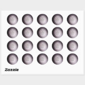 Maak Uw Eigen Volledig Aangepaste Ronde Sticker (Vel)