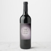 Maak Uw Eigen Volledig Op Maat Gemaakte Wijn Etiket (Voorkant)