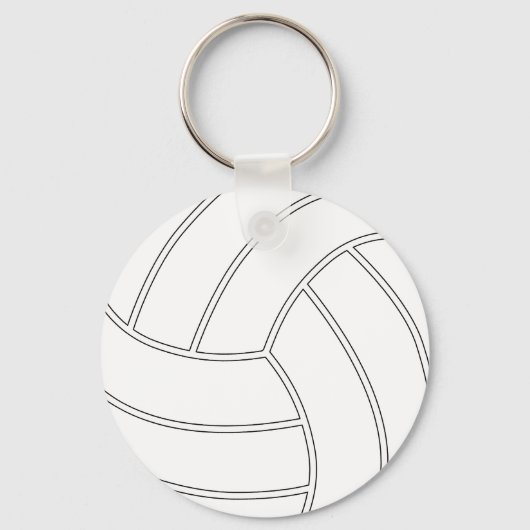 Maak uw eigen volleybalSleutelhanger Sleutelhanger (Voorkant)
