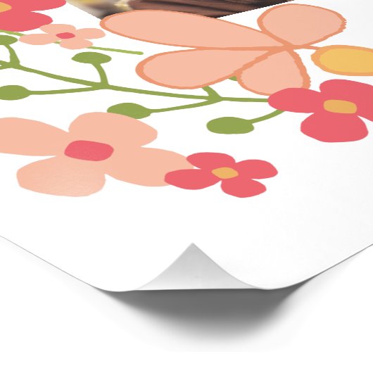 Maak uw eigen vrienden Foto Collage Perfect Poster (Hoek)