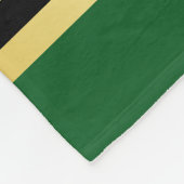 Maak uw eigen wapengekletter groen goudleeuwen fleece deken (Hoek)