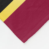 Maak uw eigen wapenschild Red Gold Lion Emblem Fleece Deken (Hoek)