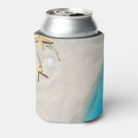 Maak uw eigen Welkom familie zomer strand huis Blikjeskoeler (Blikje Achterkant)