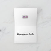 Maak uw familie Puzzel Notecard compleet Bedankkaart (Binnen)