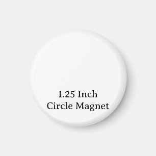 Maak uw gepersonaliseerde 1,25" cirkel magneet
