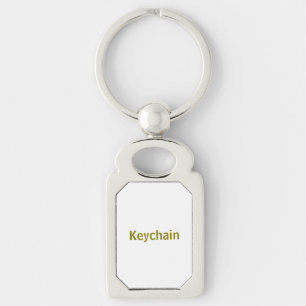 Maak uw gepersonaliseerde 1.8"l x 1.1"b (rechthoek sleutelhanger