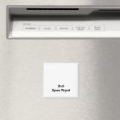 Maak uw gepersonaliseerde 2" vierkant magneet (Insitu (Vaatwasser))