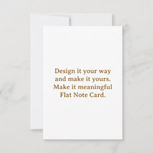 Maak uw gepersonaliseerde 3,5" x 5" notitiekaartje