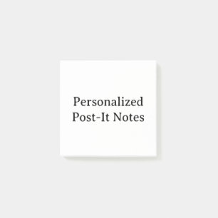 maak uw gepersonaliseerde 3" x 3" post-it® notes