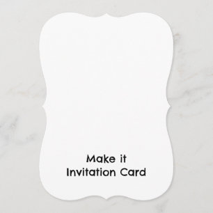 Maak uw gepersonaliseerde 5" x 7" bracket kaart