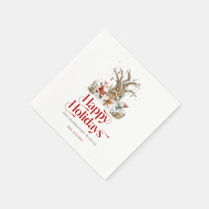 Maak uw gepersonaliseerde kerstservet servet