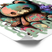 Maak uw huis gezelliger met een teddybeerposter poster (Hoek)