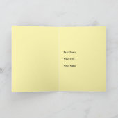 Maak uw kamer gevouwen Wenskaart schoon Kaart (Binnen)