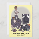 Maak uw kamer schoon met een platte Kaart (Voorkant)