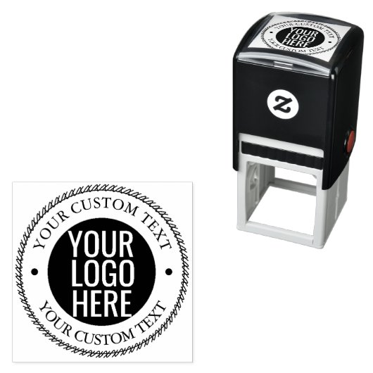 Maak uw logo aangepaste zelfinkende stempel (In situ)