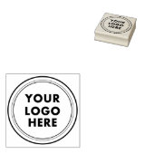 Maak Uw Logo Hier Klein Zakelijk Ondernemer Rubberstempel (Gestempeld)