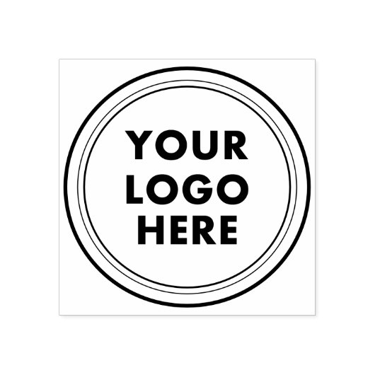 Maak Uw Logo Hier Klein Zakelijk Ondernemer Rubberstempel (Afrduk)