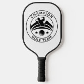 maak uw logo merkgebonden pickleball paddle (Achterkant)