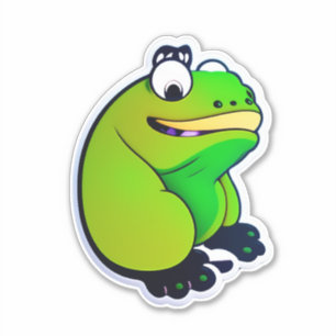 Maak uw Mark met Froggy Sticker Art