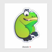 Maak uw Mark met Froggy Sticker Art (Vel)