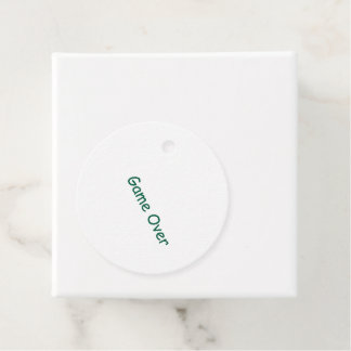Maak uw merk Aangepaste cirkel Bedankjes Labels