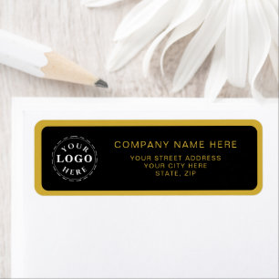 Maak uw merk gepersonaliseerde labelontwerp etiket