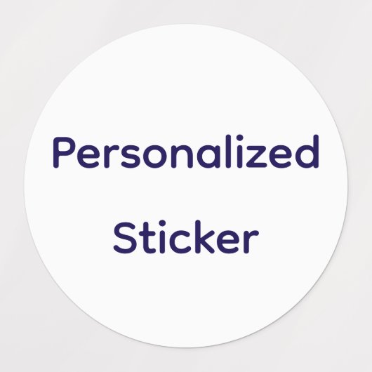 Maak uw persoonlijk ontwerp labels (Design 1)