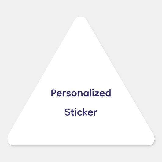 Maak uw persoonlijk ontwerp sticker (Voorkant)