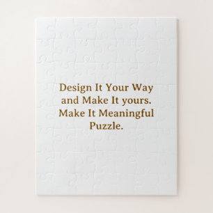 Maak Uw Persoonlijke 16" x 20", 56 Stuks Legpuzzel
