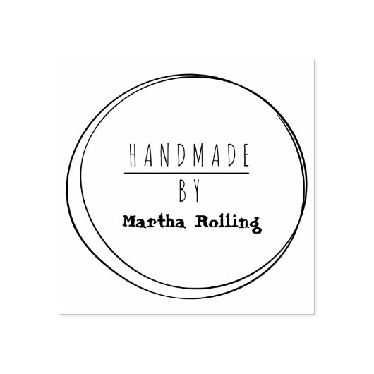 Maak Uw Persoonlijke & Exclusieve Handgemaakte Rub Rubberstempel (Afrduk)