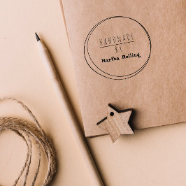 Maak Uw Persoonlijke & Exclusieve Handgemaakte Rub Rubberstempel