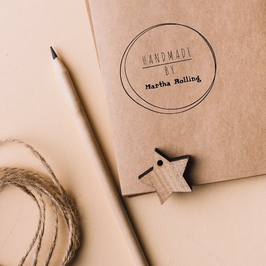 Maak Uw Persoonlijke & Exclusieve Handgemaakte Rub Rubberstempel