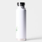 Maak Uw Persoonlijke Monogram Naam Wit Waterfles (Links)