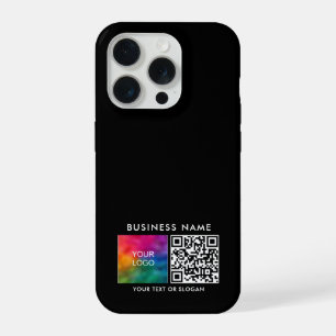 Maak uw QR-code upload Zakelijk logo hier iPhone 15 Pro Case