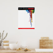 Maak uw regels - leeg Poster (Keuken)