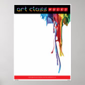 Maak uw regels - leeg Poster (Voorkant)